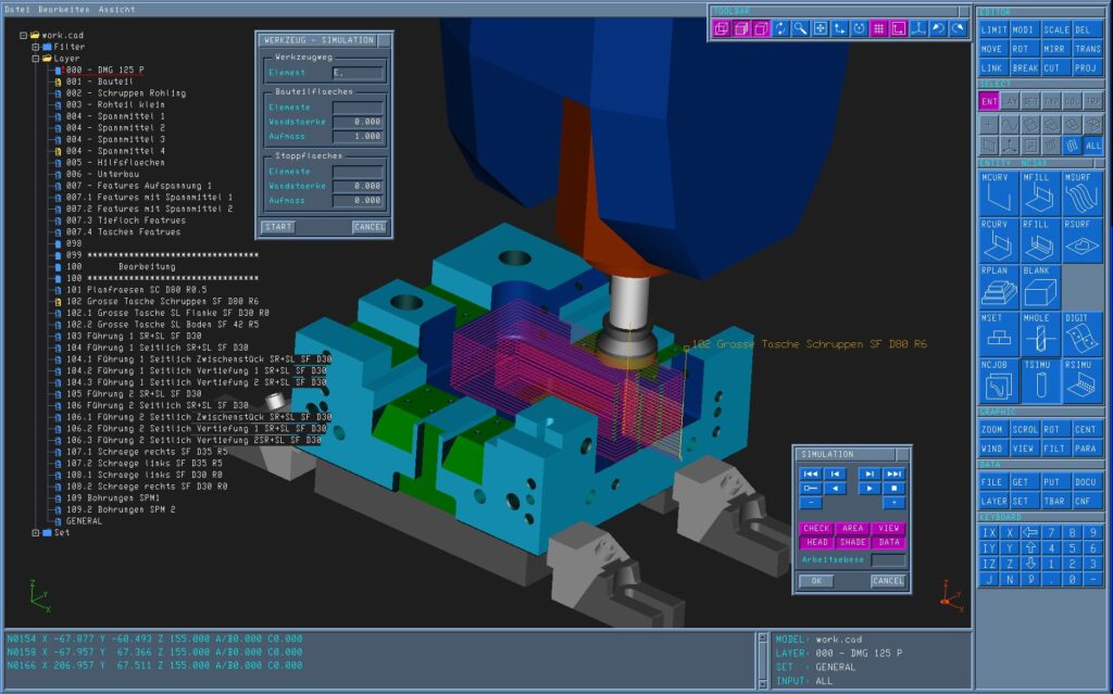 mérnöki CAD tervezőprogram